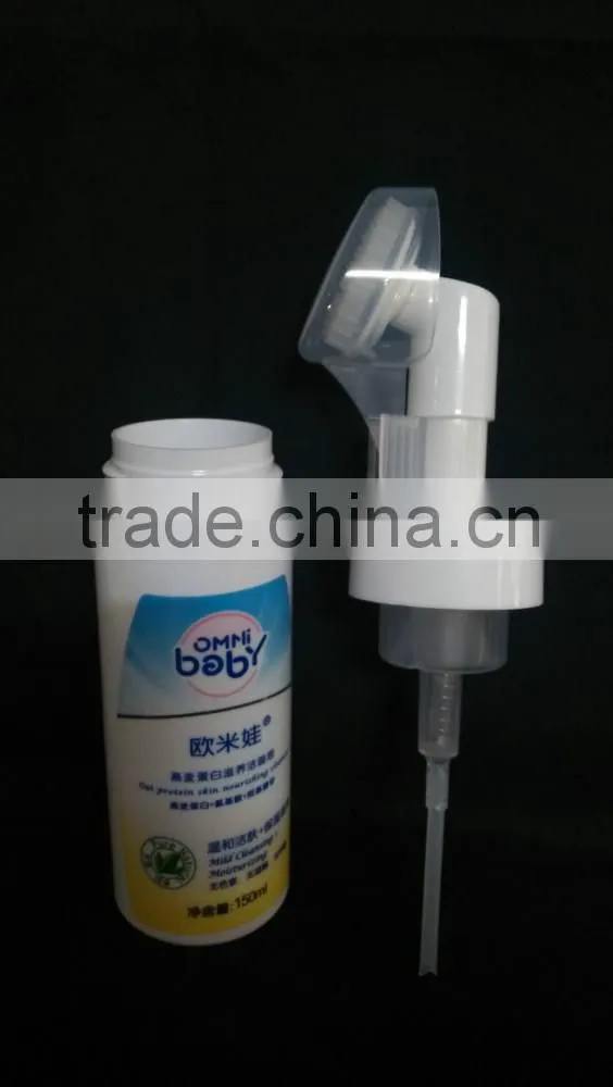 High quality 150ml foam plastic pump bottles eco friendly daily care bottle container pump PET plastic bottle