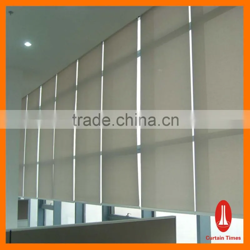 Motorized interior tubular roller blind/electric motor roller blind