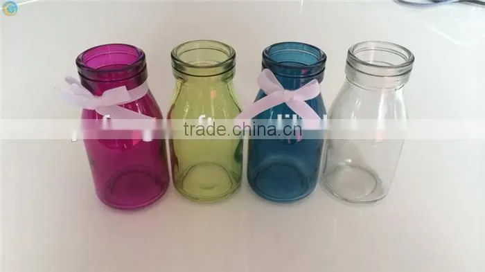 decorative sand bottle flower bottle glass wish bottle