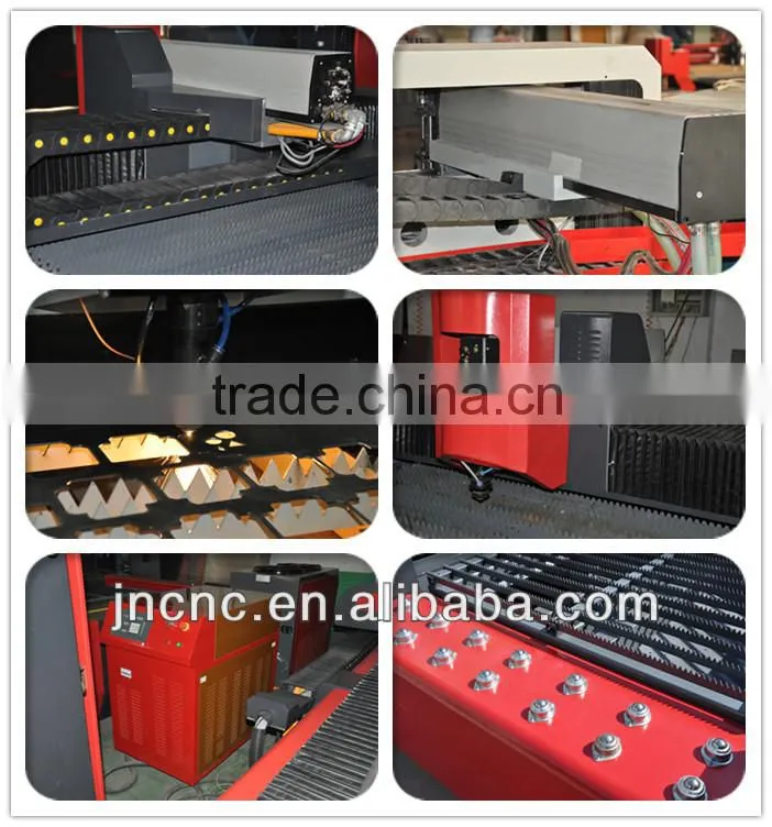 500W YAG Stainless steel Metal Laser Cutting Machine