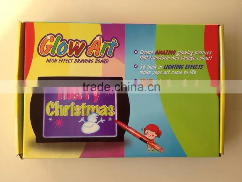 LED Kids Drawing Board For 2014 Merry Christmas