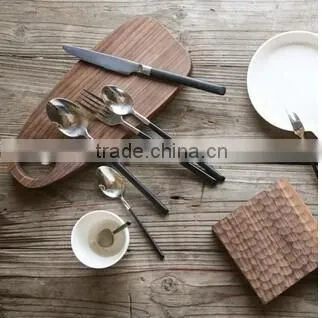 8 pcs Parties Celebrating Metal material cutlery sets bulk buy from china