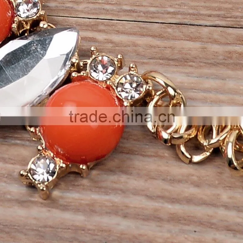 Bulk Colored Stones Crystal Jewelry Fashion Necklaces 2016