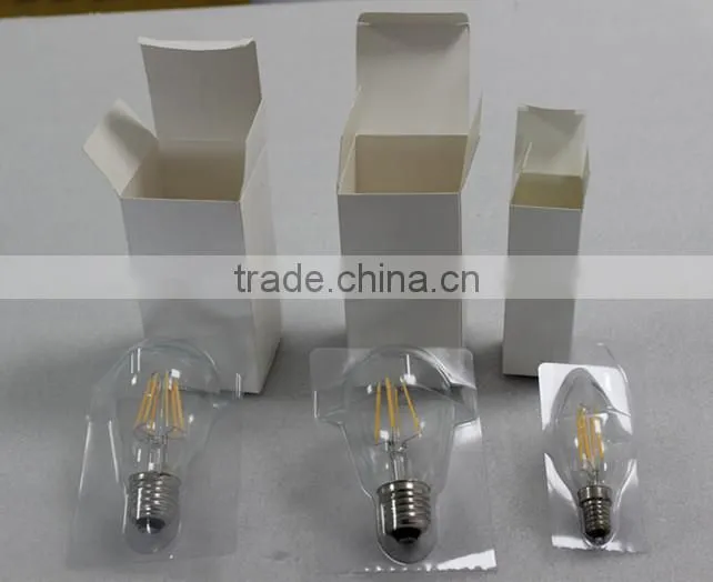 Hot new product 6w led filament bulb manufacturing plant warm yellow color