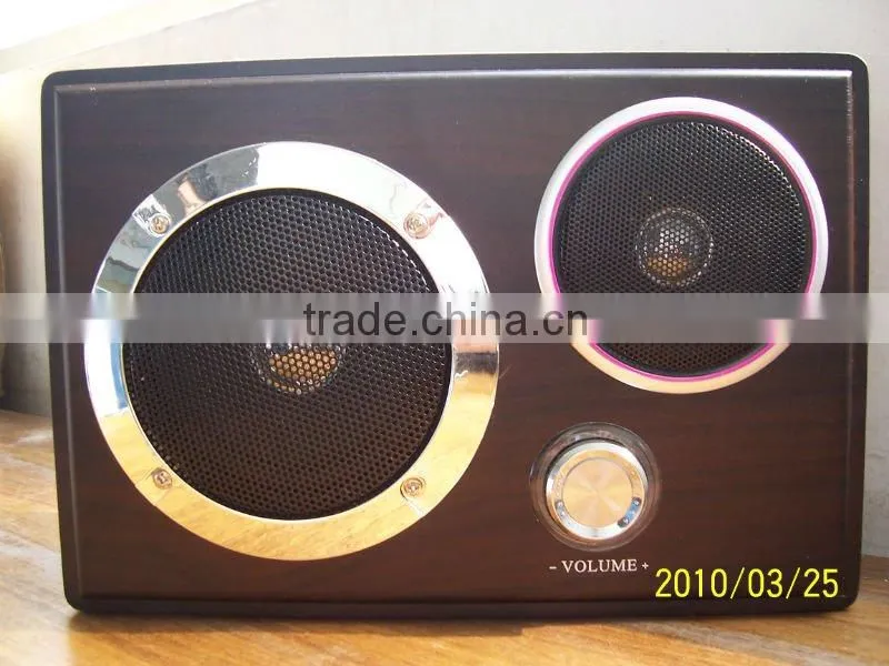 Wooden speaker sound box