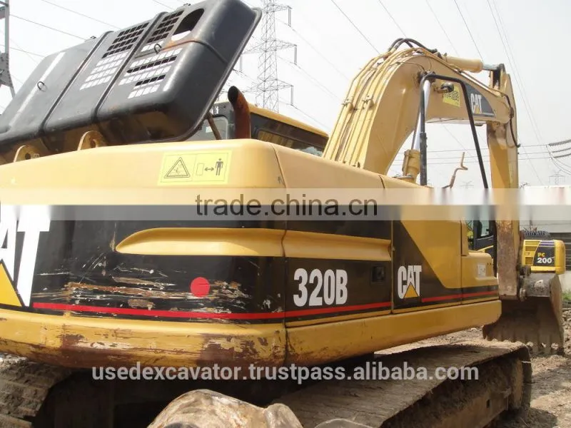 Cheap Price Caterpillar Excavator 320B For Sale CAT Excavator Cabin with AC