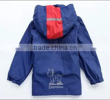 OEM Breathable Kids PU raincoat