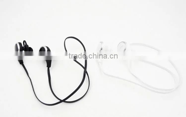 Portable leather wireless noise cancelling headphones