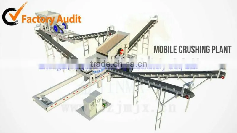 50 TPH to 500 TPH Mobile Crushing Plant