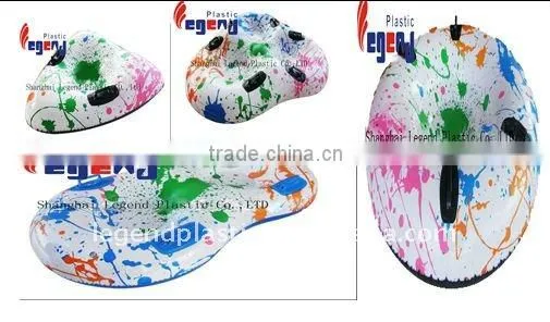 Inflatable winter sports tools,inflatable skiing tools,inflatable sledge,inflatable snow sled,