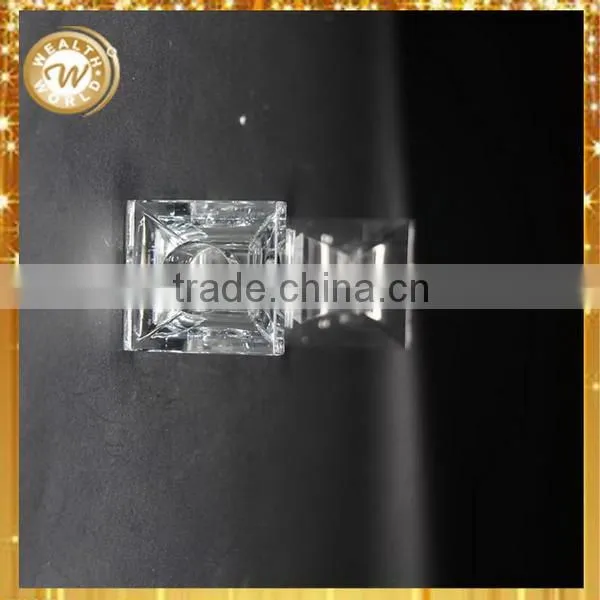 New style classical crystal totem candle holder