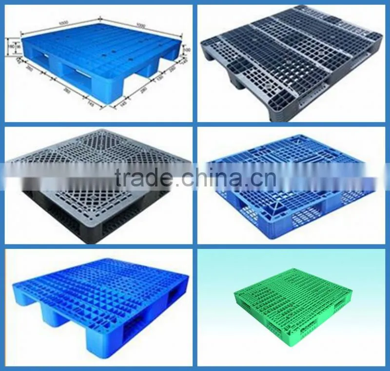Euro Epal HDPE / PP Nestable Plastic pallet with Mesh Grids Nine Feet