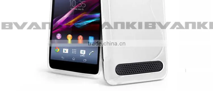 for sony xperia e1 tpu case, tpu case for sony xperia e1,Mobile Phone S Line TPU Gel Back Cover for Sony Xperia E1