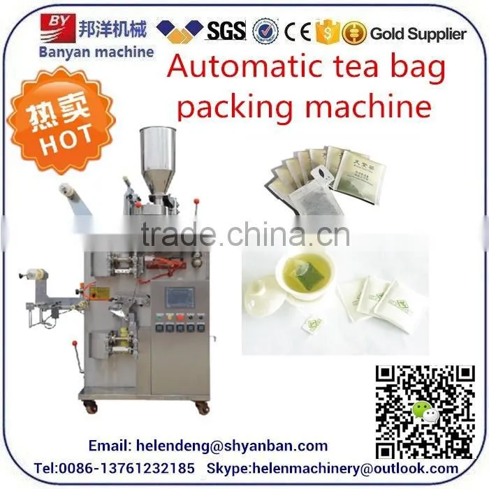 YB-180C 2016 hot sale!!! small automatic green tea bag packing machine for tea/herb/sugar/powder