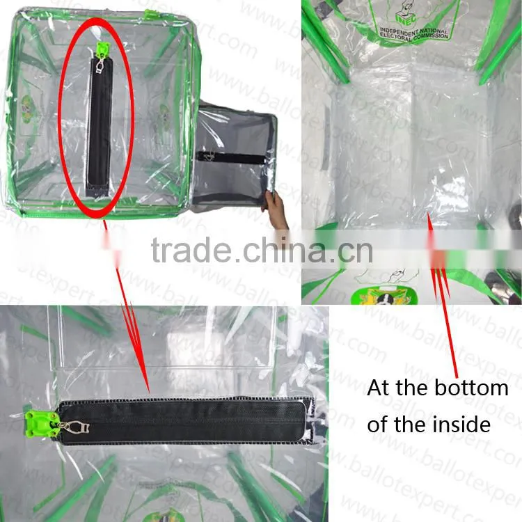 JYL-BB112 transparent ballot boxes,Clear Voting Foldable ballot box for election