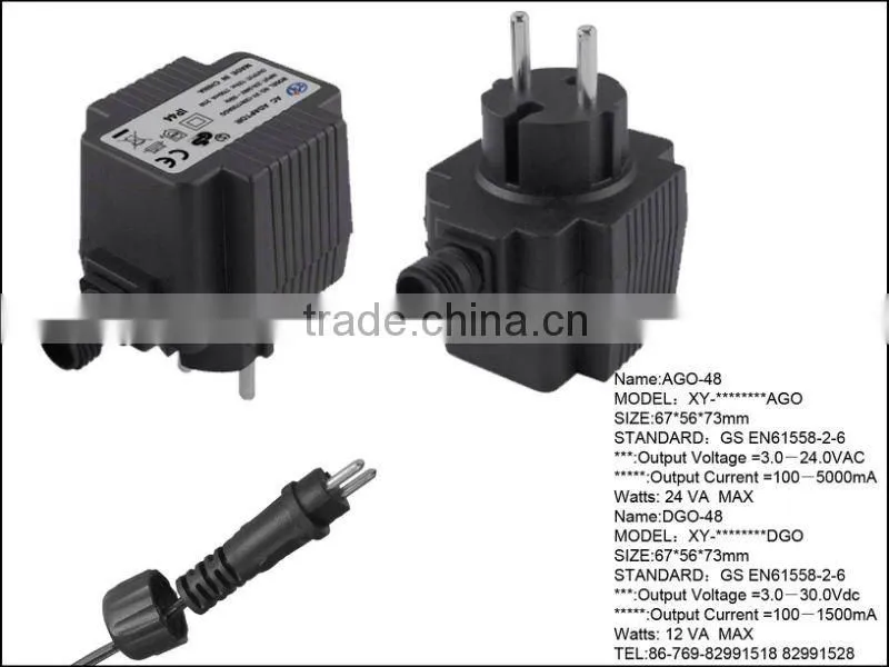IP44 Outdoor Power Supply For Christmas Lighting