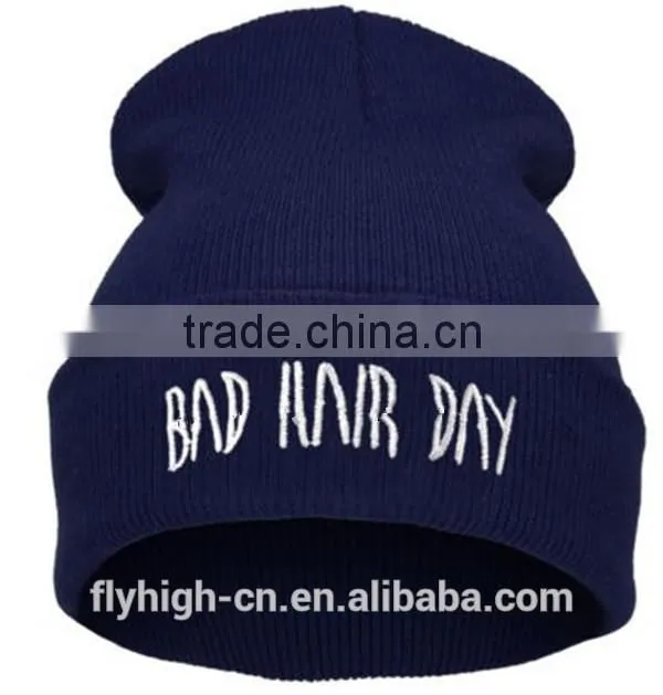 Custom Beanie Promotional Embroidered Knit Hat