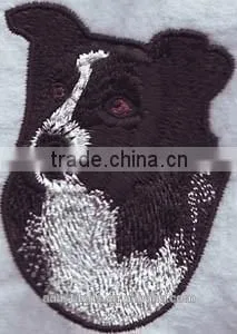 Animal Dogs logo custom Iron-on embroidery patch