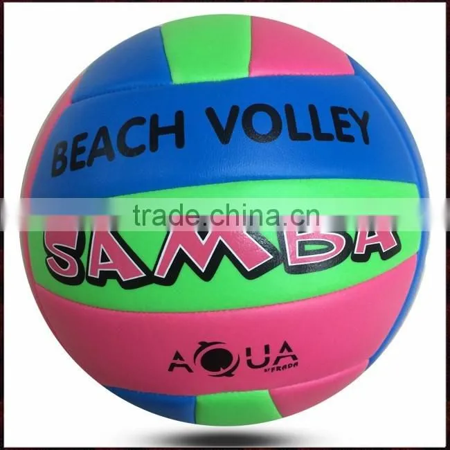 plain white volleyball / outdoor volleyball / pvc beach volley ball
