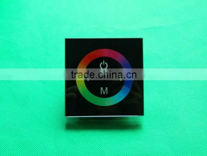 Square touching LED RGB lights rgb led touch panel controller for CCT LED lights