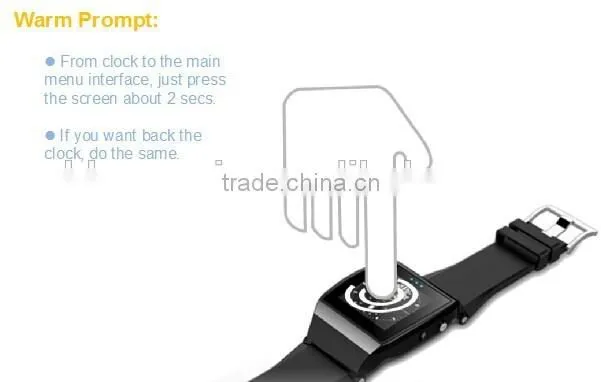 2015 New Product Newly Touch Screen U8 U pro Bluetooth Smart Watch For Android Phones
