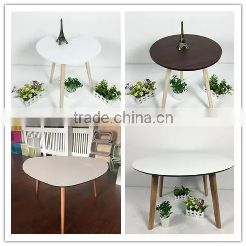 Small round size coffee table,oval wood coffee table,inlaid wood coffee table