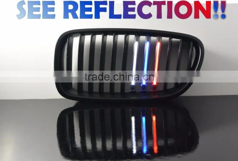 Car styling FRONT GRILLE MOULD LED GRILLE LIGHT For BMWW 5Series F10
