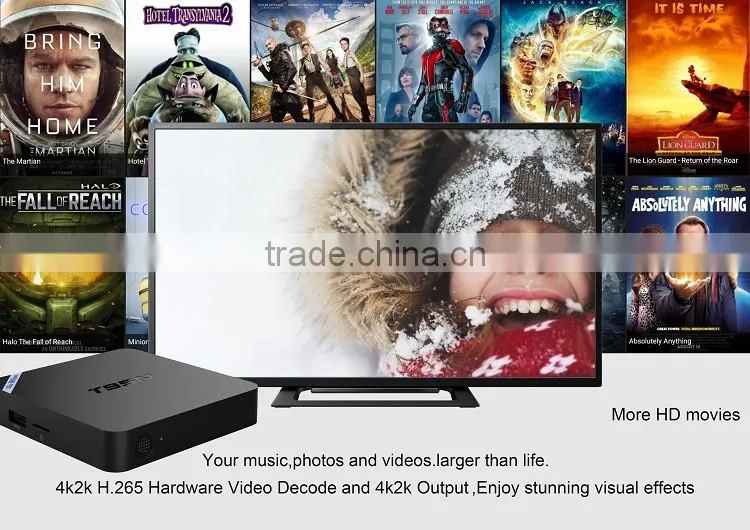 Latest in the market High Quality 2g 8g S905 T95N Mini M8S pro T95N wifi tv smart box Internet Android TV box