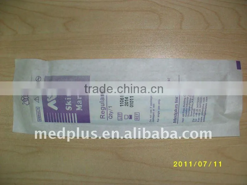 Medical 1.0mm disposabl skin marker pen