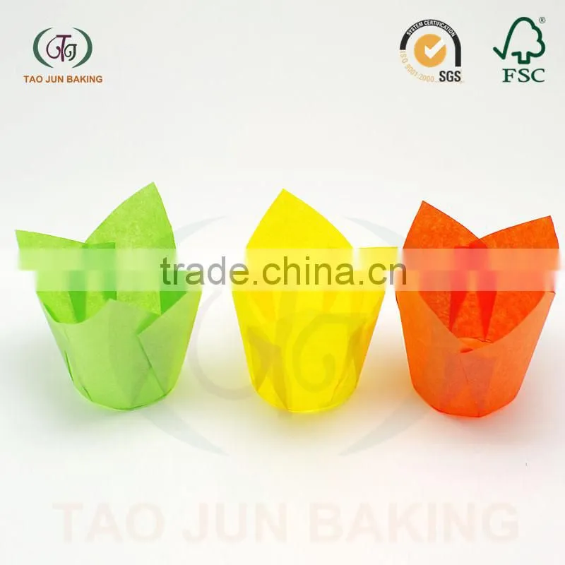 tulip cupcake liners cups