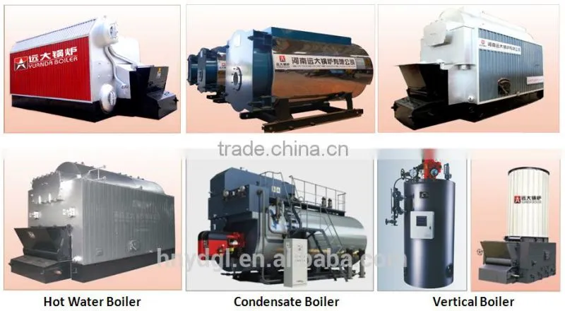 300kg to 1000kg steam output Vertical natural gas fired boiler, vertical steam boiler