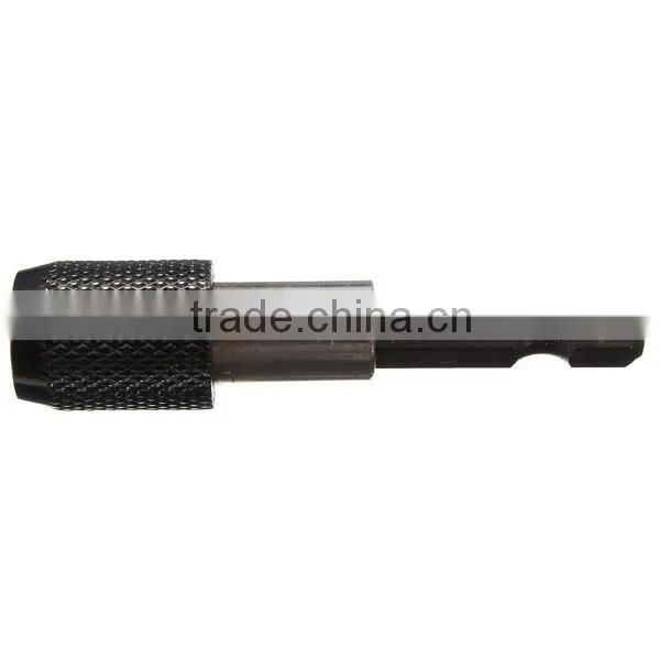 Black 1/4 Hex Shank Quick Release Electric Drill Magnetic Screwdriver Bit Holder 60mm