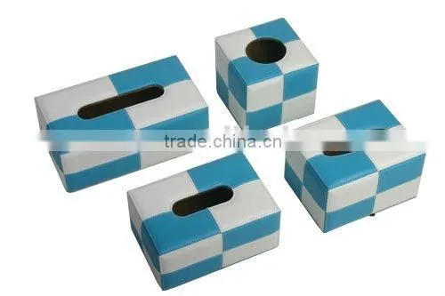 Custom tissue paper box