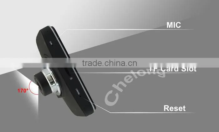 AC newest 3 inch Built in G-sensor and SOS x3000 car dvr+ +super full hd 1080P H.264+Ambarella A7LA30 h.264 car dvr