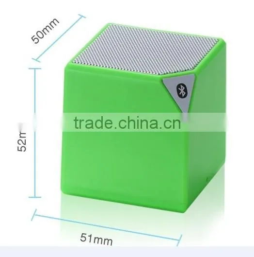 Mini wireless bluetooth audio speaker , Subwoofer portable audio speaker, Can wireless hands-free calls ,Blue color P00099