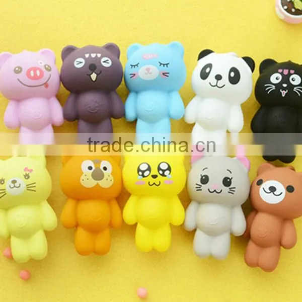 2014 promotional customized felt silicone key chain