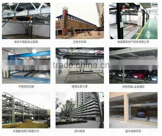tilt type underground garage cars parking lift