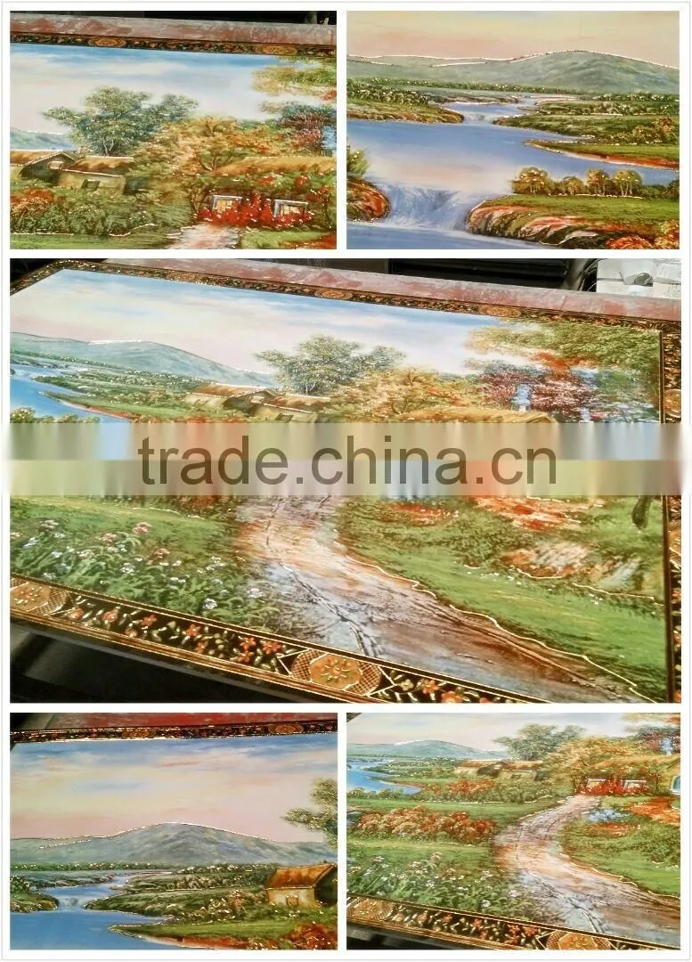 New design Decorative 3D inkjet porcelain tiles wall pictures 600x900mm