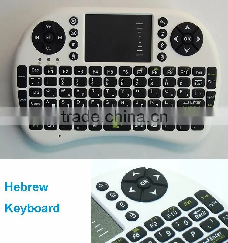 2.4G Mini Wireless Mechanical Keyboard and mouse for android tv box With Universal Remote Control
