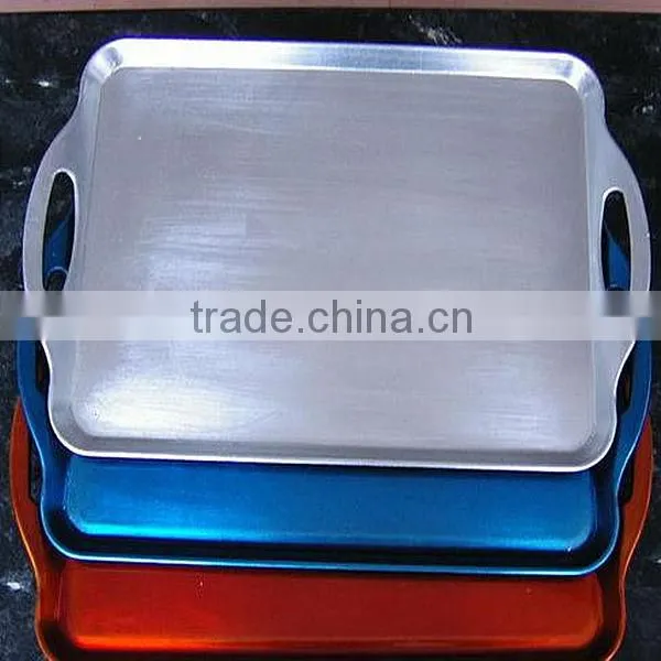 Party plastic decorative oval tray