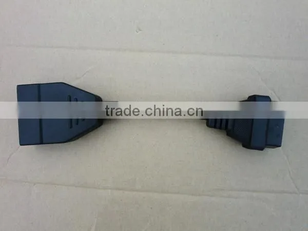 OBD 16P FEMALE for GM 12P (OBD2 16pin for daewoo ) OBD2 Adapter