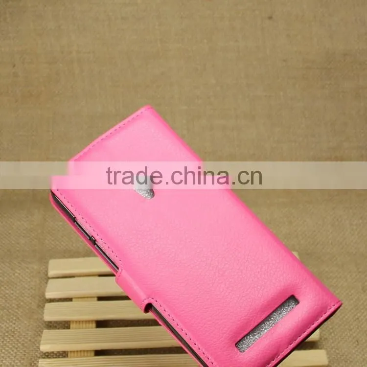 High Quality Leather Flip Case Funky Mobile Phone Case For Asus Zenfone 5