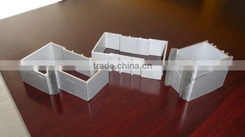 Hight quality Aluminum KFC door,Aluminum glass door