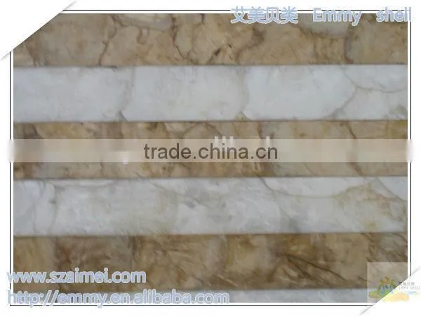 Modest luxury natural capiz mother of pearl oyster mosaic wall tile