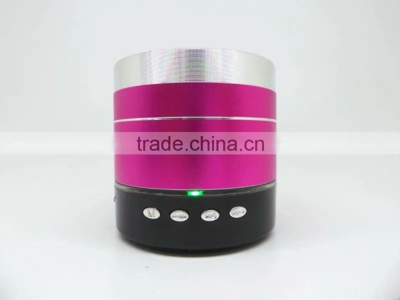 Colorful bluetooth speaker with custom logo printing, hight quality LED lighting wireless speaker, portable music player speaker