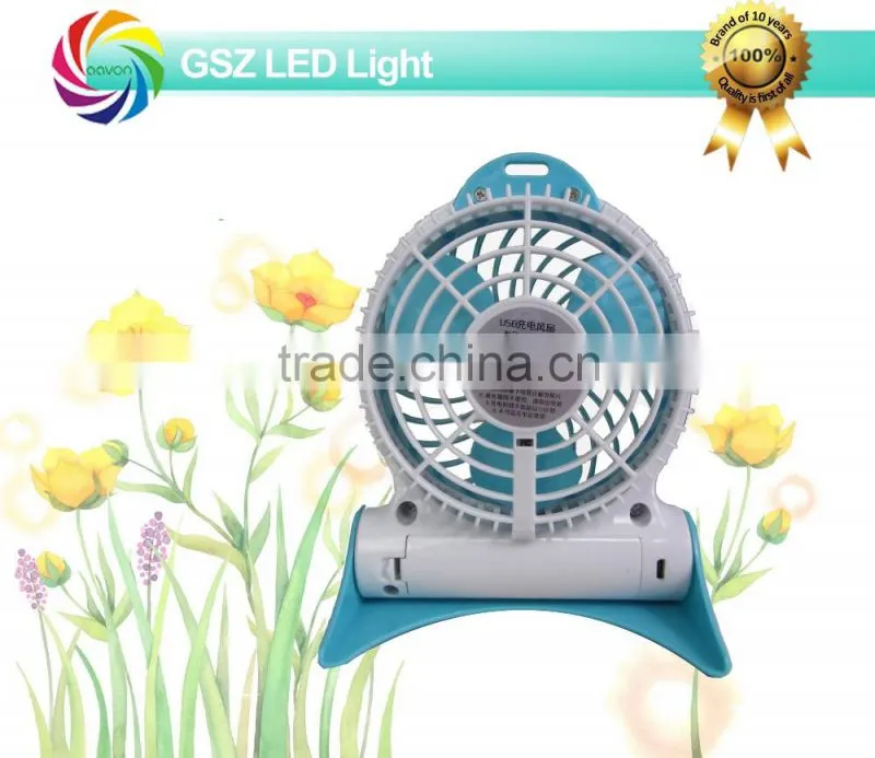 18650 lithium battery operated mini usb spocket rechargeable fan