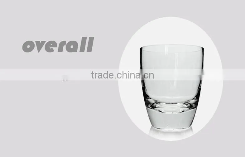 No-lead Crystal 12oz fashional drinking glass cup