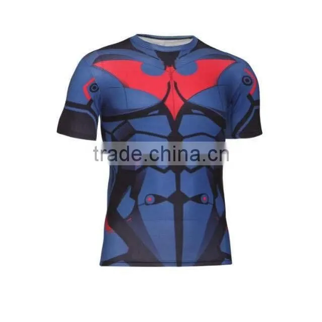 In stock man sublimation compression wear