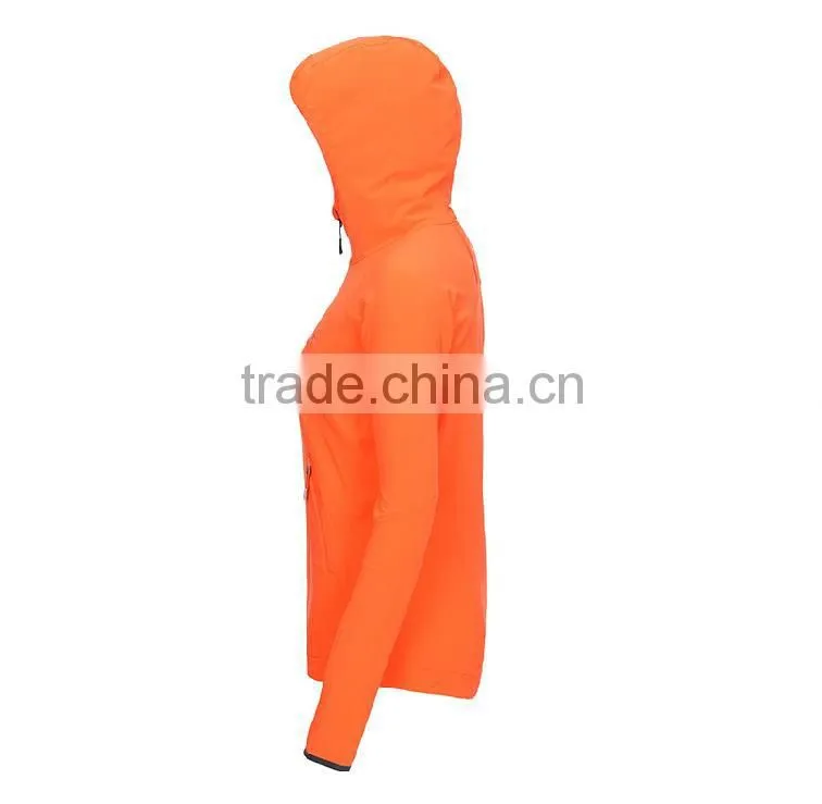 wholesale women fashion 10000mm waterproof taped softshell jacket