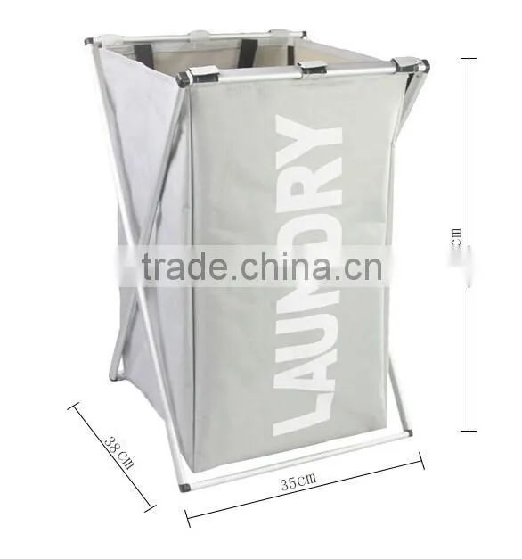 600D Oxford cloth durable Portable and Folding Dirty Clothes basket,Garment Laundry basket closed